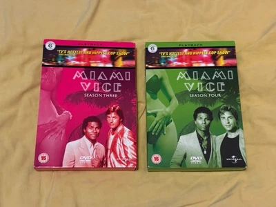 Miami Vice - Series 3 & 4 - DVD Bundle - Region 2 - Image 1 of 4