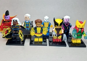 Custom Lego Marvel Classic X-Men Minifigures 8 Pack - Picture 1 of 12