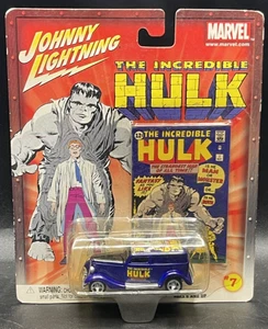 Johnny Lightning #7 The Incredible Hulk #1 Marvel Comic 1933 Ford Delivery Car - Picture 1 of 5