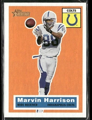 Marvin Harrison 2001 Topps Heritage #64 Indianapolis Colts - Image 1 of 2