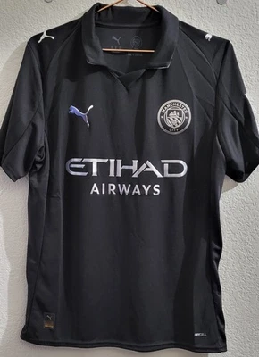 Camiseta deportiva Puma, hombre-M, Manchester City 25/26 réplica, negra Foto 1 de 4