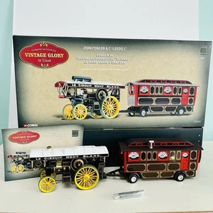 Corgi Vintage Glory 1:50 Fowler B6 Showmans Engine & Le Mont Blanc Caravan 80110 - Bild 1 von 11