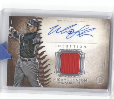 Reliquias autografiadas 2015 Bowman Inception #IAR-MJ Micah Johnson Foto 1 de 2