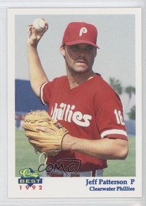 1992 Classic Best Clearwater Phillies Jeff Patterson #7