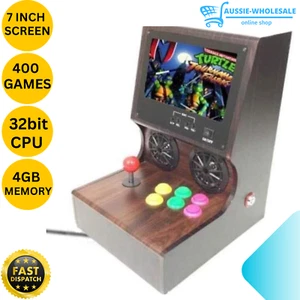 7" Screen Z Series IV Arcade Machine 400 Video Games 32Bit CPU 4GB memory - Picture 1 of 12