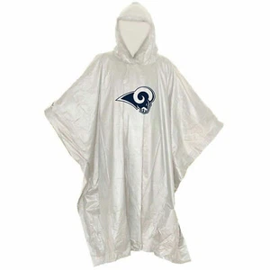 NEU Lizenzierter Los Angeles Rams transparenter leichter Regenponcho - Bild 1 von 1