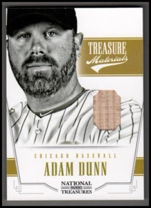 Bate Panini National Treasures Materials #29 2012 Adam Dunn #d/99 White Sox - Imagen 1 de 2