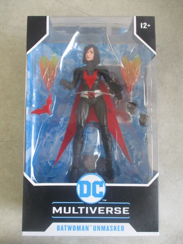 SEALED MIB 2021 DC MULTIVERSE BATWOMAN UNMASKED FIGURE MCFARLANE Cover