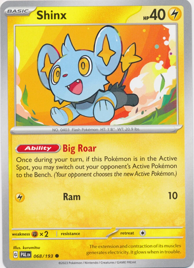 x4 Shinx - 068/193 - Common Pokemon SV02 Paldea Evolved M/NM - Image 1 of 1