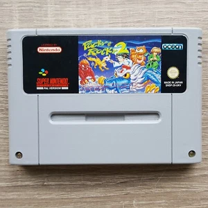 SNES Pocky & Rocky 2 Super Nintendo PAL Spiel Modul Game Cartridge UKV - Bild 1 von 5