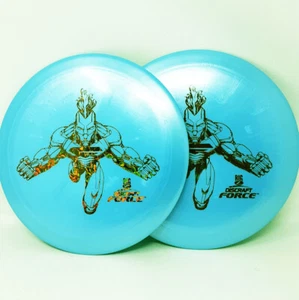 Set of 2 Discraft Big Z Force 173-4g Blue Green Discs FREE SHIPPING 4 - Picture 1 of 1