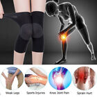 1 Pair Knee Sleeve Compression Brace Support Sport Joint Pain Arthritis Reli;;b