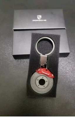 Porsche Brake Caliper Keychain Red - Image 1 of 3