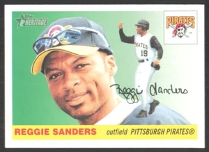 2004 Topps Heritage Reggie Sanders Pittsburgh Pirates #221 - Picture 1 of 2