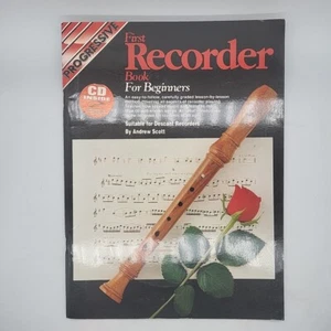 First Recorder Book For Beginners With CD Sheet Music Book - Picture 1 of 5