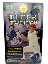 1999 Fleer Tradition Baseball Factory Sealed Retail Warning Track, Stan Musial