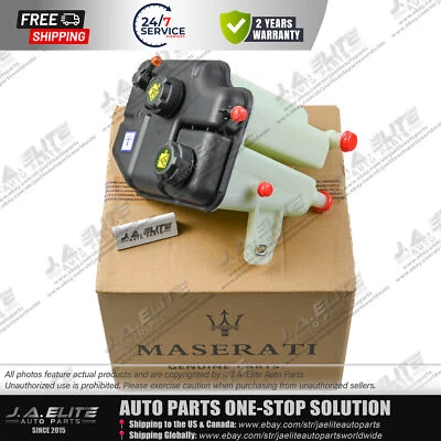 Genuine Expansion Tank Assembly for Maserati Ghibli Levante Quattroporte V6 - Imagem 1 de 4