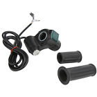 New Electric Bike Twist Throttle Grip Set Universal Speed Governer With Display