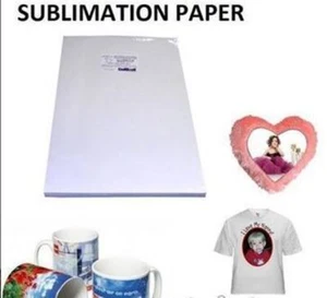 A4 Sublimation Paper Heat Transfer Epson Ricoh HP Canon Printer Mug Cup T-Shirt - Picture 1 of 1