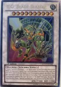 T.G. Blade Blaster EXVC - EN042 Ultimate Rare 1st Edition YuGiOh TCG Card - Picture 1 of 1