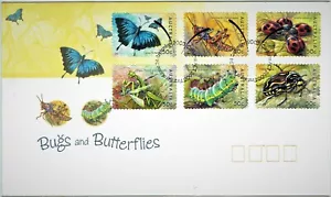 AUSTRALIA.2003.BUGS AND BUTTERFLIES FDC.AS IS SEE SCAN. - Picture 1 of 1