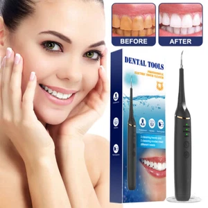 Escalador dental eléctrico Sonic eliminador de placa limpiador de manchas dentales - Imagen 1 de 14