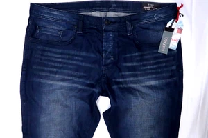 NUEVO CON ETIQUETAS JEAN BÁSICO BUFFALO DAVID BITTON EVAN DELGADO PIERNA RECTA 38 X 30 BOTÓN RECUBIERTO - Imagen 1 de 12