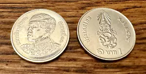 "NEW" THAILAND 1 BAHT COIN KING RAMA IX - Picture 1 of 3