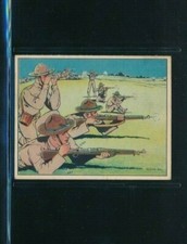 1941 Gum Inc Uncle Sam R157 Soldier Learning to Shoot #3 VGEX centered SWSW6