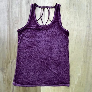 GAIAM Purple Sleeveless Gym Yoga Lightweight Women’s Tank Top sz L - Picture 1 of 7