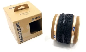 Panaracer GravelKing X1 Gravel Bike Tire, 700x40, TLC, Black/Brown