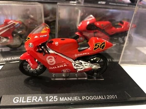 Moto Gilera 125 #54 Manuel Poggiali 2001 - ALTAYA 1:24 (2) - Picture 1 of 1