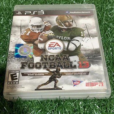 Игра NCAA College Football 13 (Sony PlayStation 3, 2012 года) в коробке в комплекте  - Изображение 1 из 4