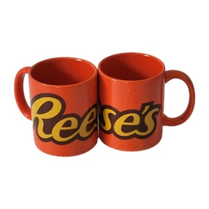 Reese's Peanut Butter Cup Coffee Mug Set Of 2 Galarie 4” Tall - Picture 1 of 4