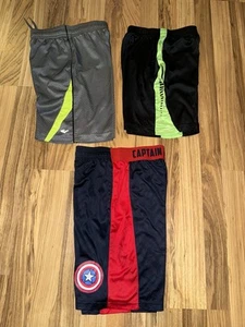 Captain America Everlast Starting Point Shorts Sz 8 Small S Lot Longer Length - Picture 1 of 7