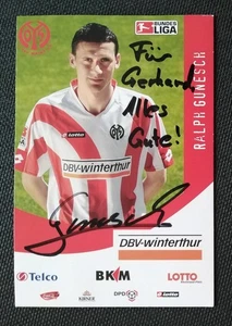 14941 Ralph Gunesch FSV Mainz 05 2005/06 Autogrammkarte original signiert - Picture 1 of 2