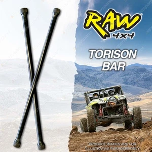Raw 4x4 Rate Increased HD Torsion Bars for GREAT WALL V240 40mm Lift LEN 1144mm - Picture 1 of 2