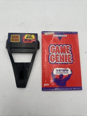 Nintendo NES Game Genie Game Enhancer (Model 7356, Galoob) Cheat Code Manual - Image 1 of 4