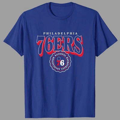 Camiseta de baloncesto Philadelphia 76ers Arched Crest NBA - multicolores, S-5XL Foto 1 de 4