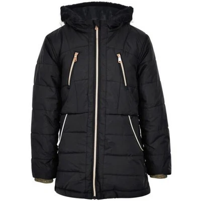 Veste Scolaire Décontractée Mode Longue Fille Rembourrée À Bulles 5-13 Ans - Photo 1/2