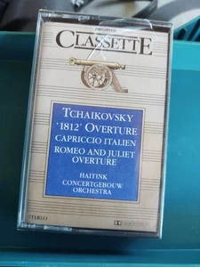 TCHAIKOVSKY 1812 Overture-Romeo& Juliet Cassette Haitink Concertgebouw Orchestra - Picture 1 of 6