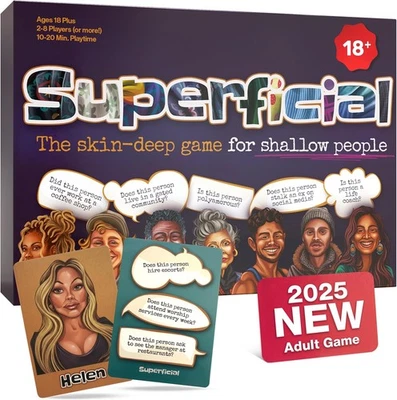 Inspiración Jugar Juego de Cartas Superficial para Adultos Fiesta - El Juego Profundo para S... Foto 1 de 4