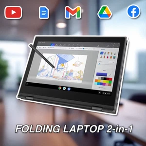 2-in-1 Touch Lenovo 500e Gen 2 Chromebook (32GB / 4GB RAM / Intel N4120) - Picture 1 of 5