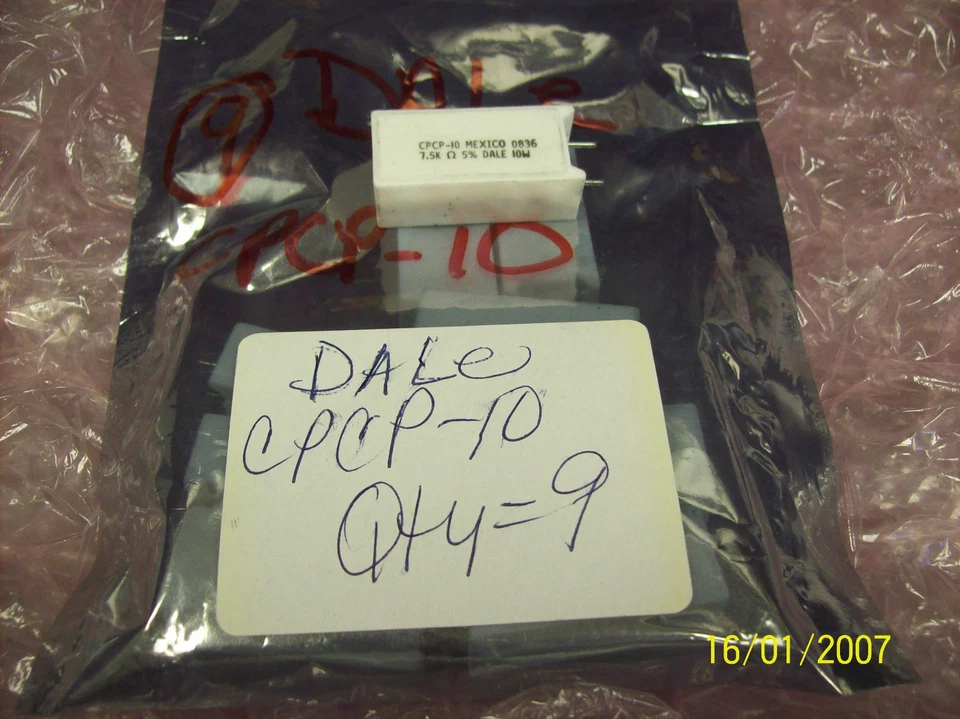 Nueva resistencia Dale CPCP-10 (encableado) Foto 1 de 2