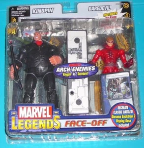 DAREDEVIL & KINGPIN ( 6") MARVEL LEGENDS ( VARIANTE ) ACTIONFIGUREN + COMIC - Bild 1 von 4