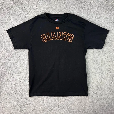 San Francisco Giants Tim Lincecum #55 Majestic Player T-Shirt Youth XL Jersey Cover
