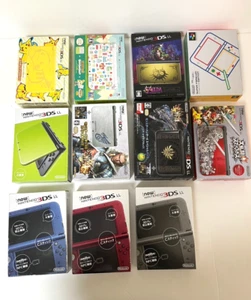Nintendo new 3DS LL XL Console only Various version & colors Used Japanese W/BOX - Picture 1 of 145
