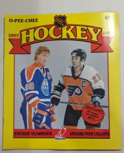 1987-88 O Pee Chee NHL Sticker Album With Wayne Gretzky On Cover - Picture 1 of 4