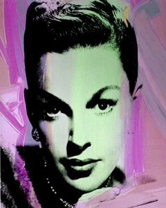 Art Poster Andy Warhol - Judy Garland Iconic Singer Actress Popart Art Print - Picture 1 of 1