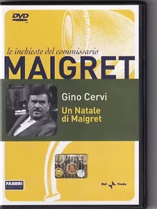 LE INCHIESTE DEL COMMISSARIO MAIGRET UN NATALE DI MAIGRET DVD Gino Cervi M08734 - Foto 1 di 3
